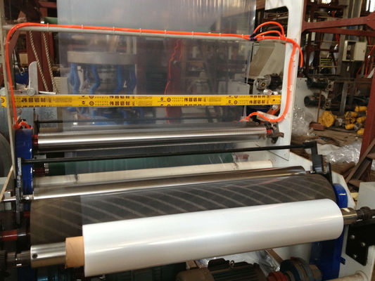 Porcellana macchina di film plastico del LDPE/HDPE di larghezza di 1200mm, attrezzatura soffiata del film fornitore